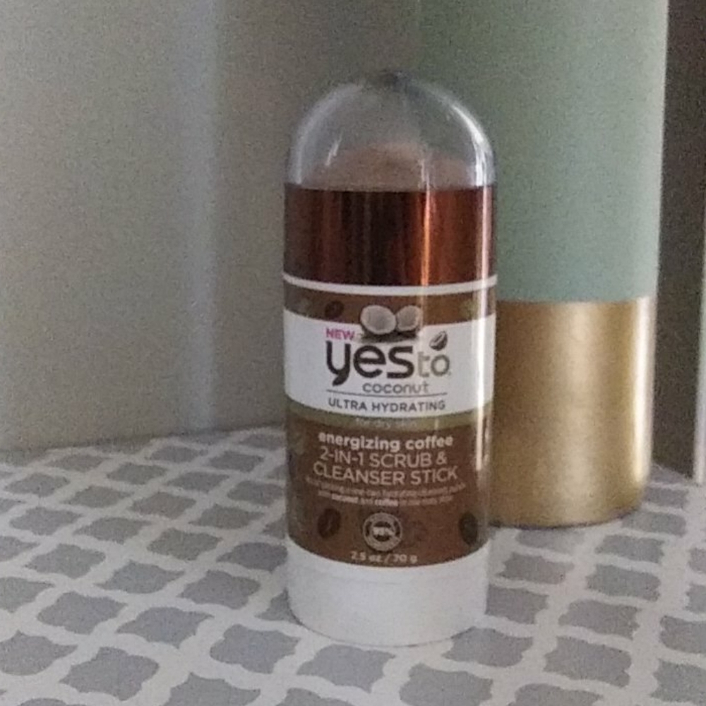 Yes to coffee scrub